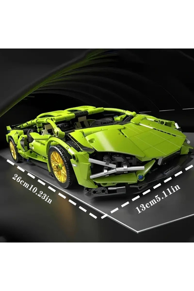 Choice Sports Car Building Block Model Set Puzzle Racing Car Enthusiasts Kids Children Friends Birthday ...