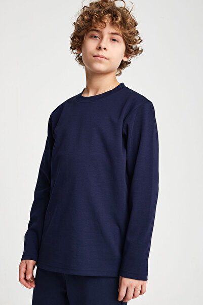 Lescon Παιδικό μακρυμάνικο μπλουζάκι 25S-3261-25N