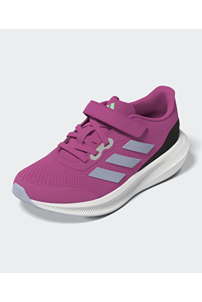 adidas RunFalcon 30 Elastic Lace Top Strap Shoes - Lucid Fuchsia
