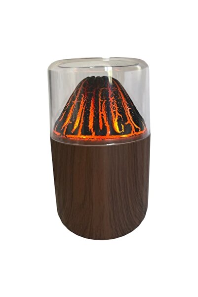 OEM Volcano aromatherapy diffuser, with LED color change, air humidifier, Type-C power supply, 14 cm