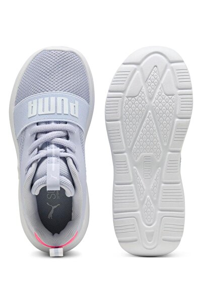 Puma Soft Wired 2 Lace Up Shoes - White/Sun Struck