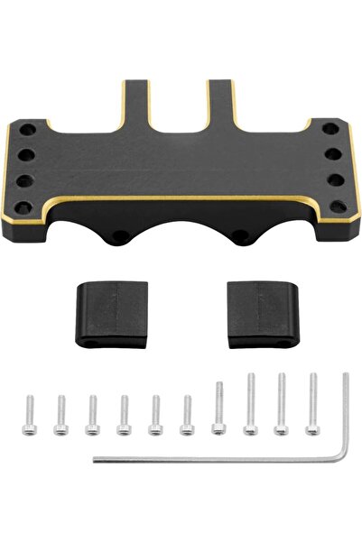 Choice دعامة تثبيت سيرفو نحاسية من OGRC لحامل سيرفو التوجيه لـ Axial SCX24 Deadbolt / C10 / JLU Gladi