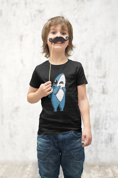 LORVEX Παιδικό μπλουζάκι Unisex Βαμβακερό Oversize EAT YOU με στάμπα