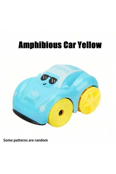 Choice green Summer Baby Bath Toy Car,Toddler Chain-Driven Land & Water Toy Car For Kids Toys Boys,Water Bo