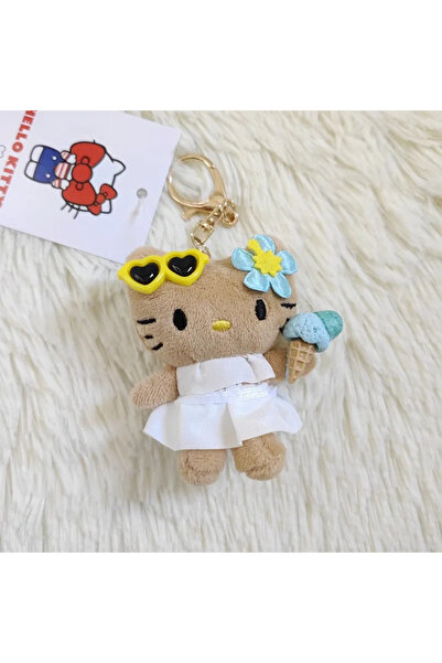Miniso 6cm A Lovely Plush Doll Keychain Stuffed Animal Pendant Kawaii Backpack Decoration Cartoon Toy Acces