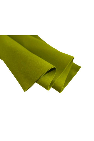 feltland Fetru/pasla din lana 100%, moale 1.2mm, 50*160cm - verde deschis