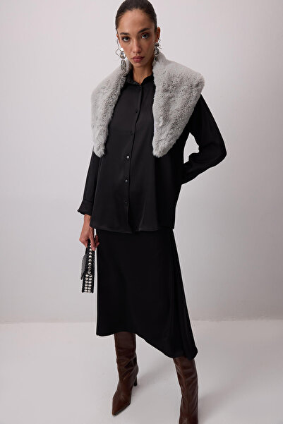 Touché Privé BASIC SATEN GÖMLEK