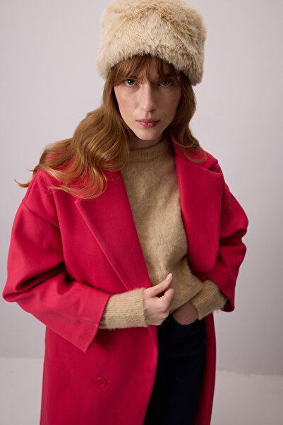 Touché Privé Kruvaze Pocketed Coat