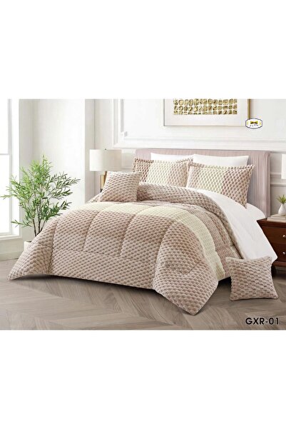 Brid Soft winter bedspread for two people, 8 pieces, exclusive design, size 240 x 260 cm