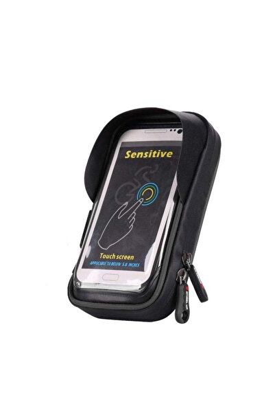 Wheel Up Bicycle Holder for Touch Screen Phones =< 6.0 Inch Waterproof