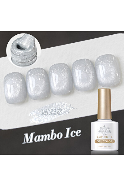 Born Pretty Mambo İce Cat Magnetic Gel/Mambo İce Kedi Gözü Kalıcı Oje(MY58)-10ml