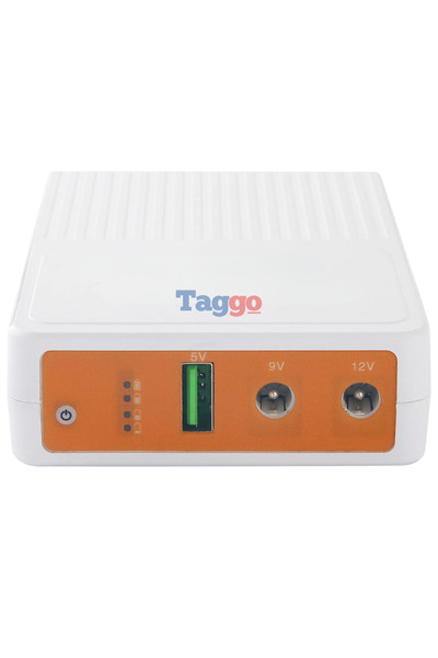 Taggo Sursă de alimentare mini UPS de 8000 mAh - ieșire 5V/9V/12V, protecție ...
