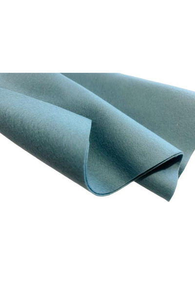 feltland Fetru/pasla din lana 100%, moale 1.2mm, 50*160cm - albastru deschis