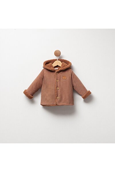 Cassiope Kahverengi Kışlık Polar Bebek Mont