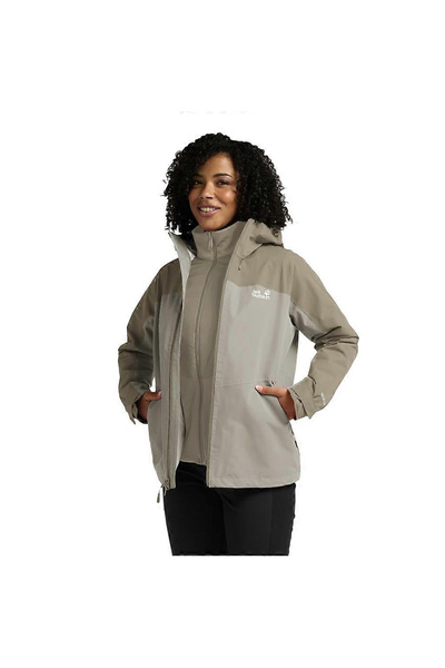 Jack Wolfskin Wild Places 3in1 Jkt W 3in1 Waterproof Jacket