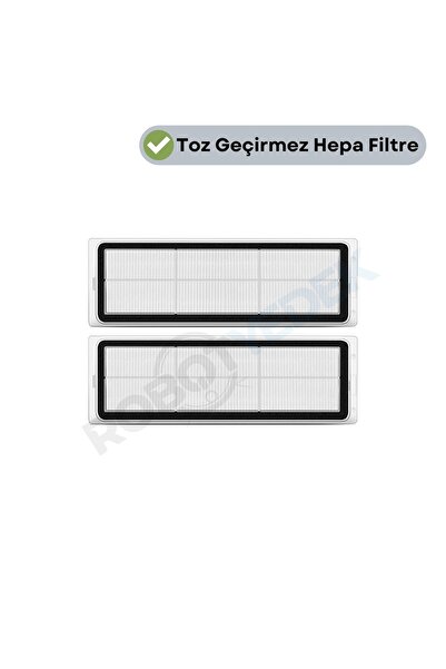robotyedek Xiaomi H40 Compatible 2 Pieces Hepa Filter