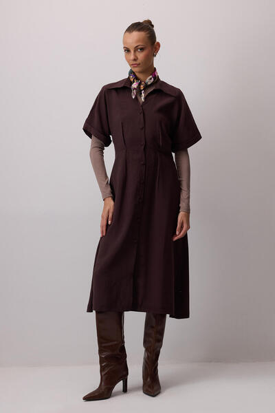 Touché Privé Рокля с къси ръкави от модал