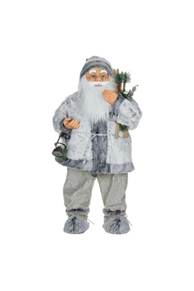 OEM Figurina realista decorativa de Craciun, dimensiune 80 cm, Mos Craciun in...