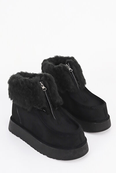 Mamito Ayakkabı Μπότες Fulia με εσωτερική γούνα και φερμουάρ