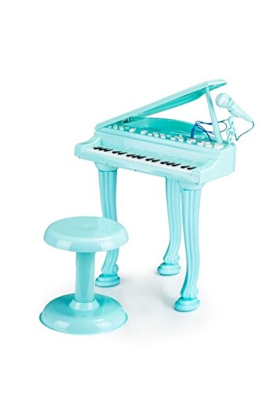 ideal STORE Set Complet Muzical Copii cu Pian Electronic, Microfon, si Scaune...