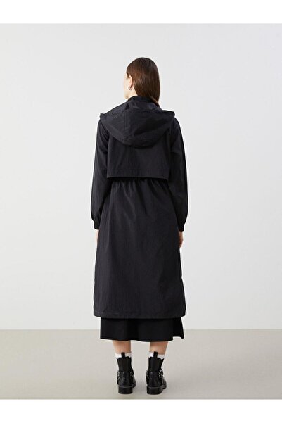 LC Waikiki με κουκούλα Γυναικείο αδιάβροχο (S5)