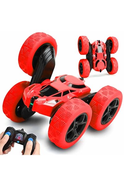 indiggo StuntRaceCar Remote Control Car, Off-Road Vehicle with 4x4 Drive, LED Lighting, Ro Function