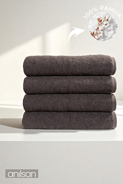 Anılsan 4-х шарова велика баня рушник - 90x150 см, 650 г, 100% бавовна, спа і готельний рушник, підходить для щоденного використання