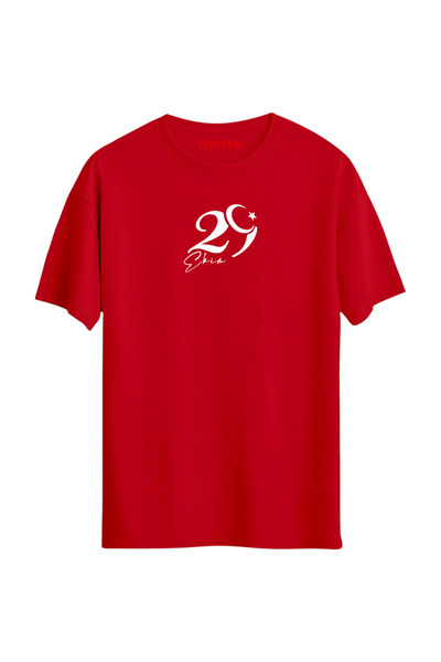 Eastek 29 October Republic Day Design Printed T-Shirt, Men's T-Shirt, Women's T-Shirt, Unisex T-Shirt