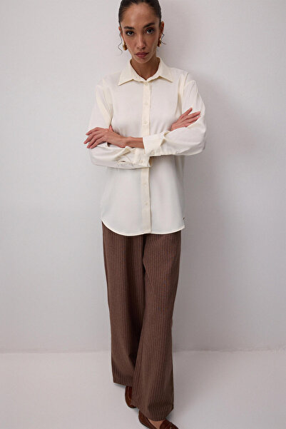 Touché Privé قميص ساتان