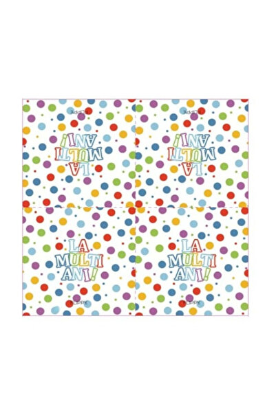 Funtimes Set 20 Servetele De Masa La Multi Ani |