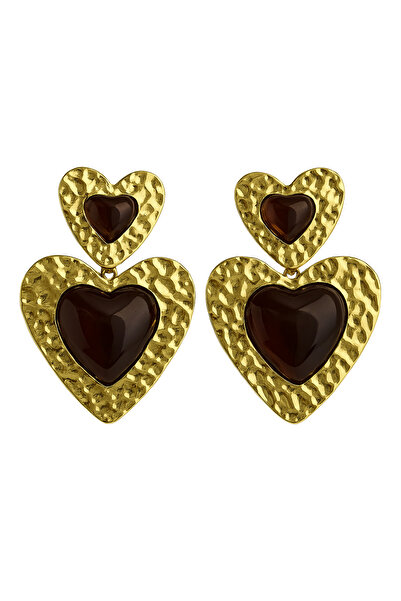 Venus Design Çelik Kalp Küpe