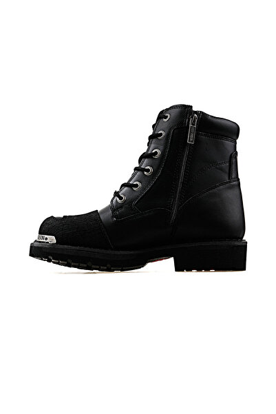 Harley Davidson Μαύρα ανδρικά καθημερινά μποτάκια 025M100600