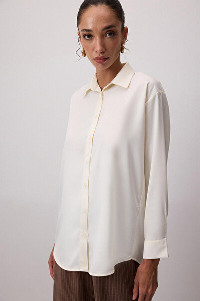 Touché Privé قميص ساتان