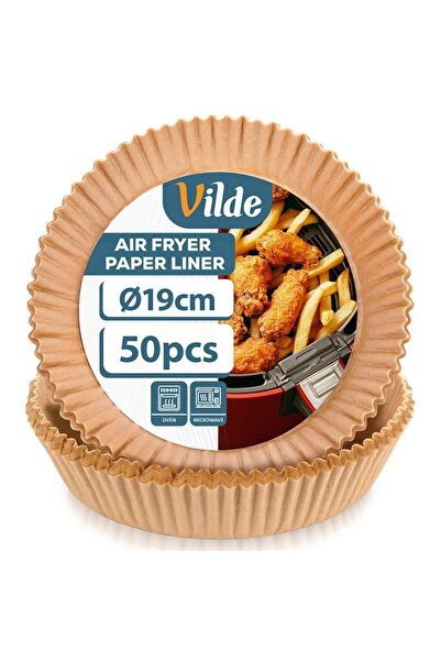 Other WKŁAD PAPIEROWY DO FRYTOWNICY OKRĄGŁY 19cm 50szt. 279048