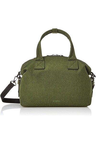 ANELLO Πράσινη μίνι τσάντα διπλής όψης Boston