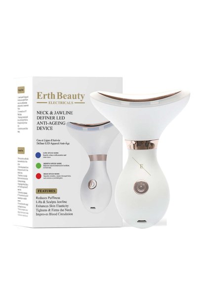 Erth Skin London Neck & Jawline Definer LED Anti-Ageing System