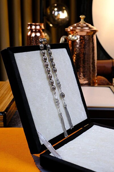 dergah tesbih Master M. Serkan Coşkun Full Silver Basic Kuka Zaza Prayer Beads