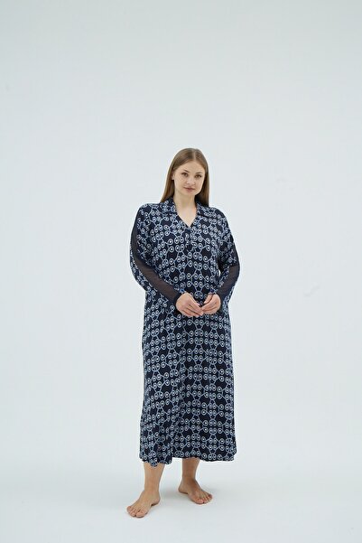 Sevim 17207 KADIN BIG SIZE UZUN GECELİK
