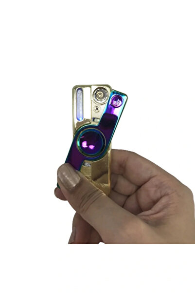 alsepeteavm Metal Stres Çarklı Şarjlı Çakmak