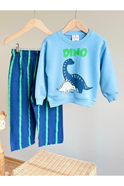 UNICORN Barbosa Sweatshirt Pants Eşortman Stylish 2-Piece Cotton Without Piping Men's Set 100% Cotton Brushed