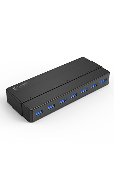 Other Hub rozdzielacz H7928-U3-V1 7x USB-A - czarny