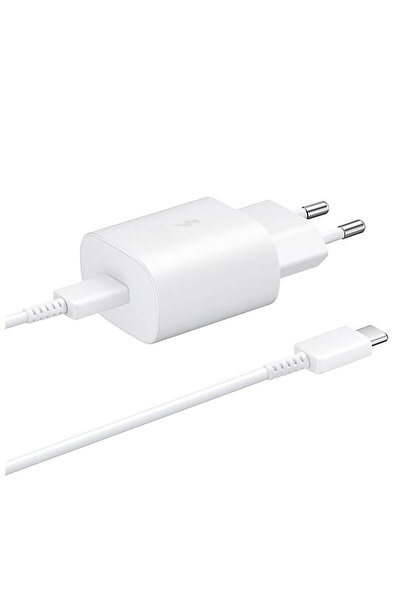 Other Ładowarka sieciowa Samsung USB-C 25W z kablem USB-C - biała