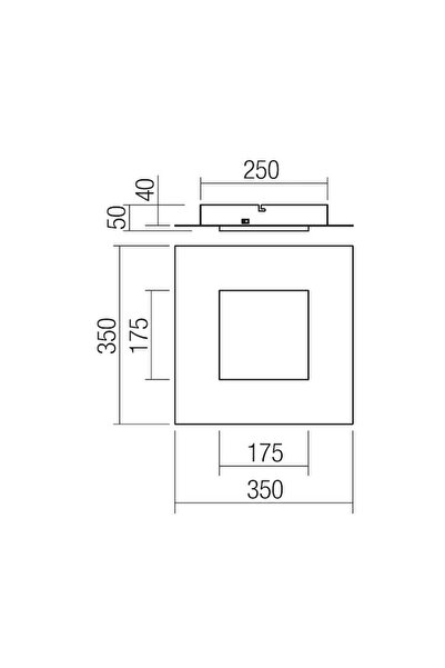 SMARTER LED ceiling light Tatami 05-989, 28W, 1465lm, warm / neutral / cold light, matte white, modern