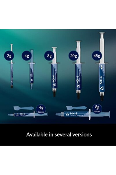 Arctic MX-4 (20 g) - Premium Performance Thermal Paste for all processors (CPU, GPU - PC, PS4, XBOX)