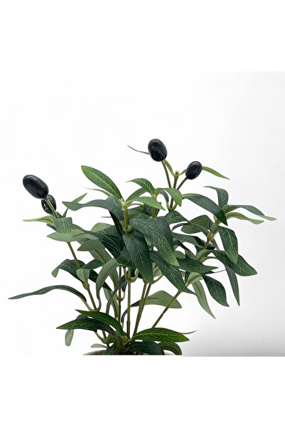Casco Artificial olive branches in a modern pot