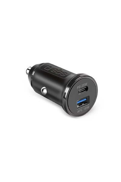 Other Ładowarka samochodowa Power Delivery USB-A USB-C 25W - czarna