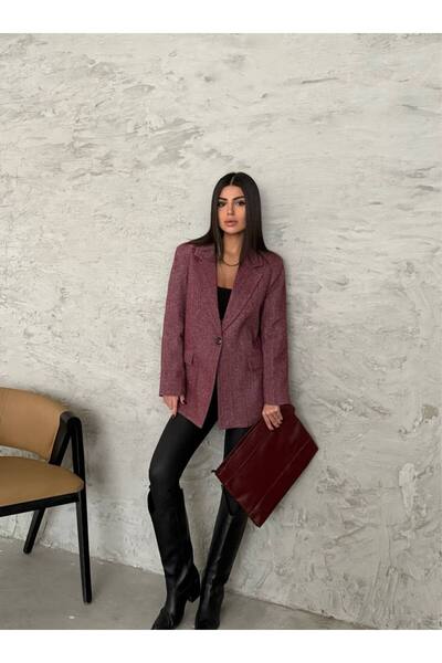 Womengrom Hayal Herringbone Wool Coat