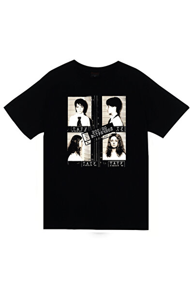 fame-stoned T.A.T.U. - Music Band Printed Unisex 100% Cotton Black T-Shirt