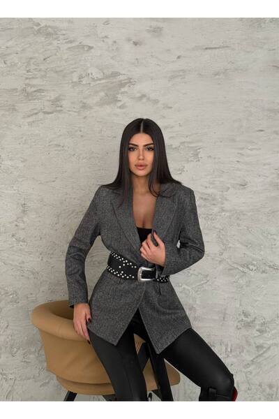 Womengrom Hayal Herringbone Wool Coat
