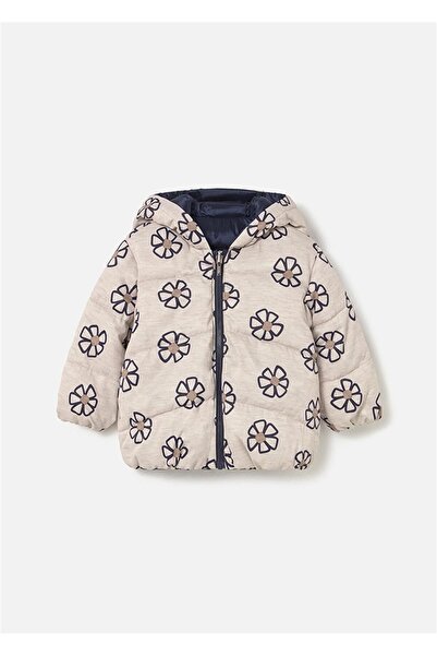 MAYORAL Girl's Double-Faced Coat Marino 2437